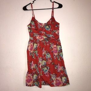 Roxy floral mini dress- size small